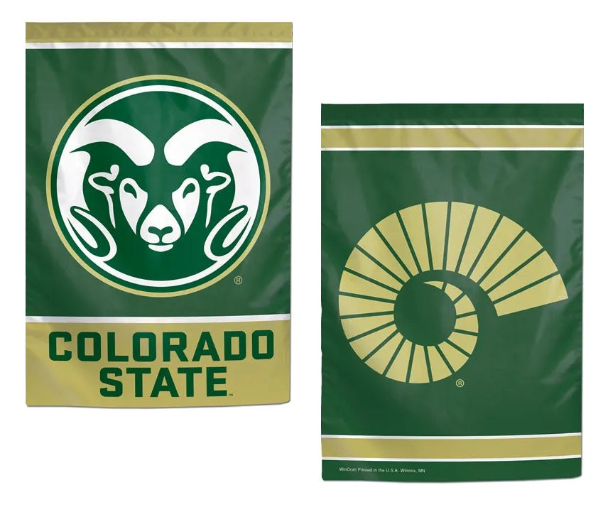 Colorado State Rams 2 Sided Garden Flag heartlandflags