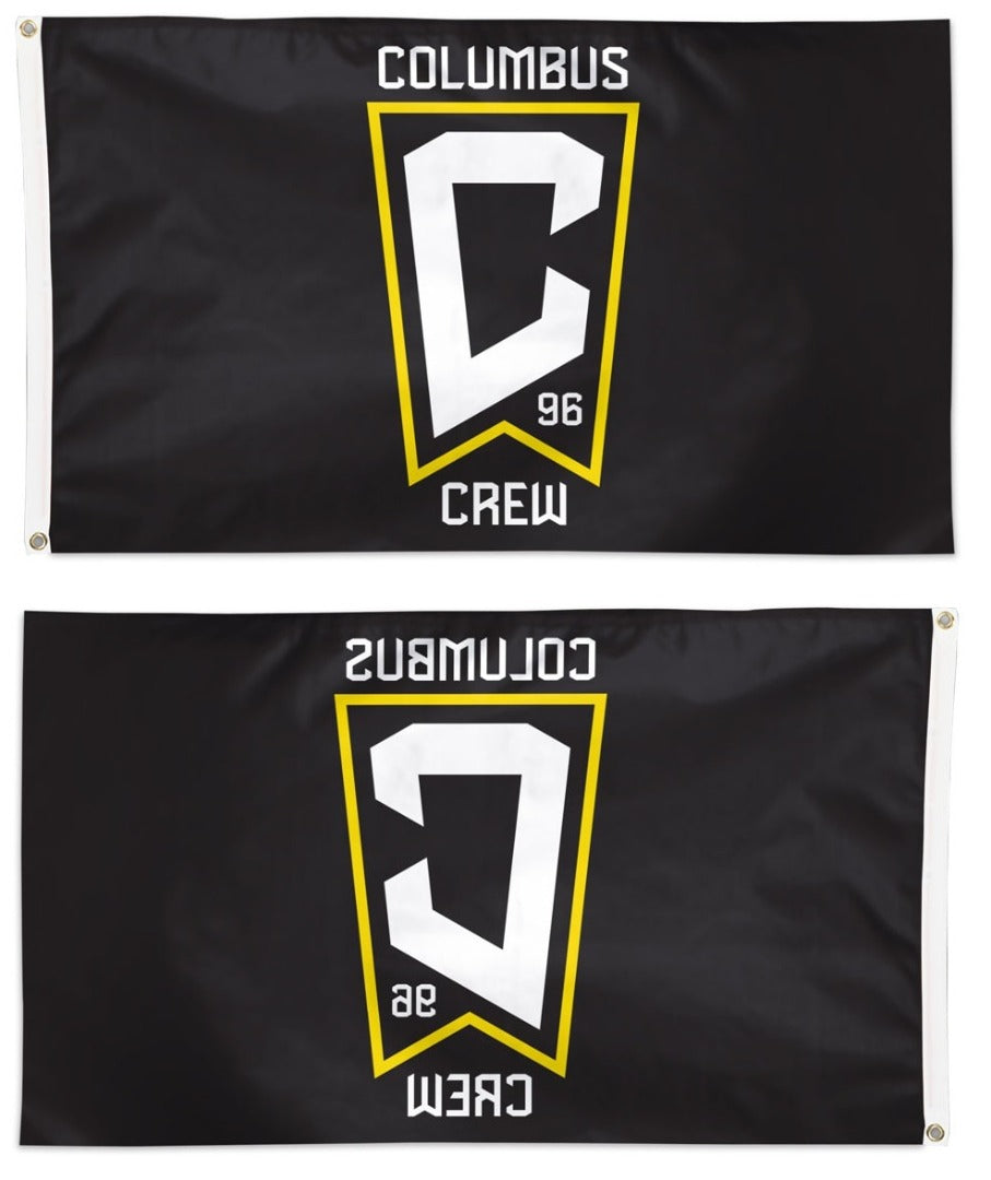 Columbus Crew Flag 3x5 MLS Black heartlandflags