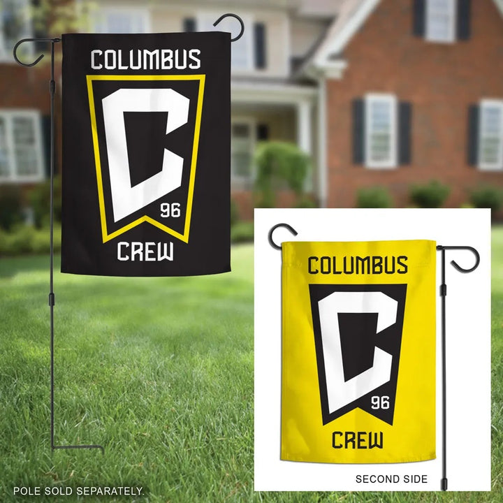 Columbus Crew Garden Flag 2 Sided Soccer heartlandflags