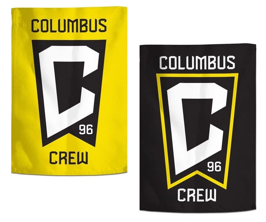 Columbus Crew Garden Flag 2 Sided Soccer heartlandflags