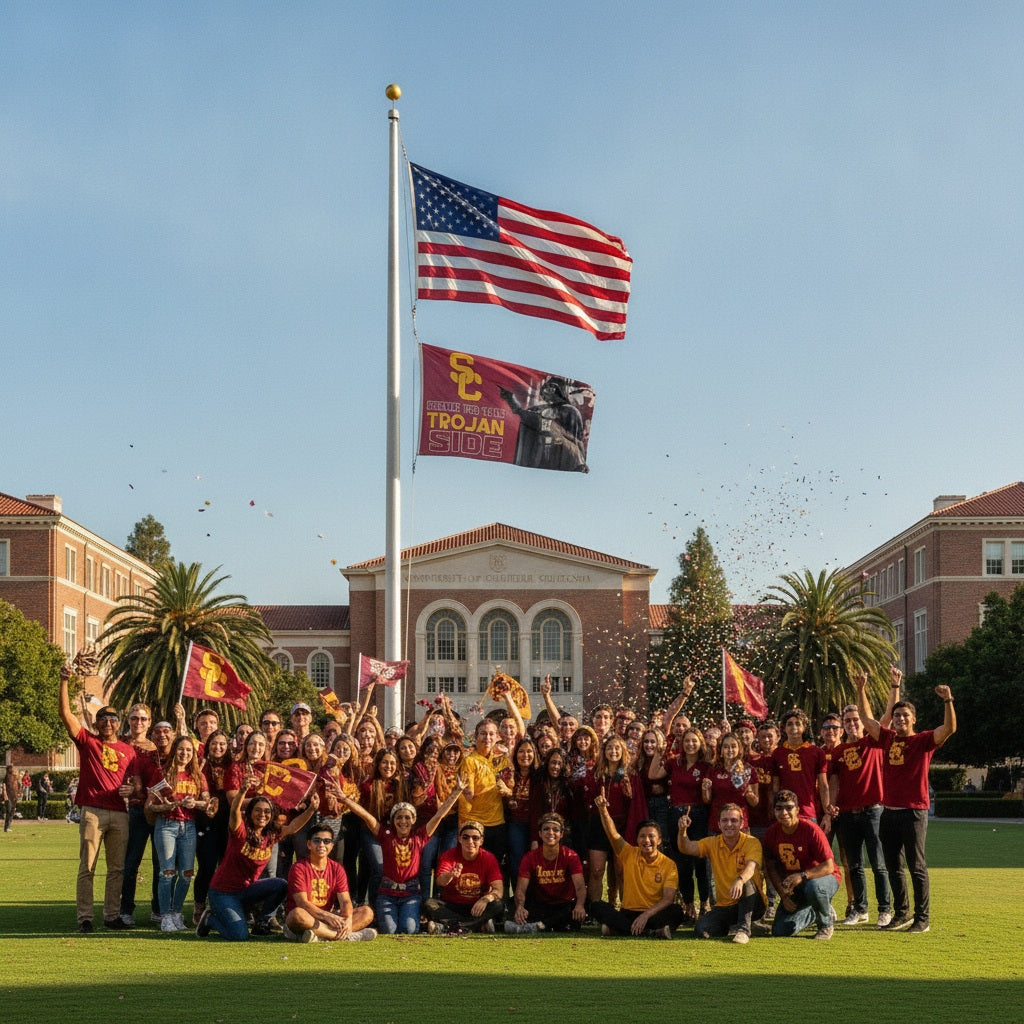 Come To The Trojan Side 3x5 Darth Vader Flag heartlandflags