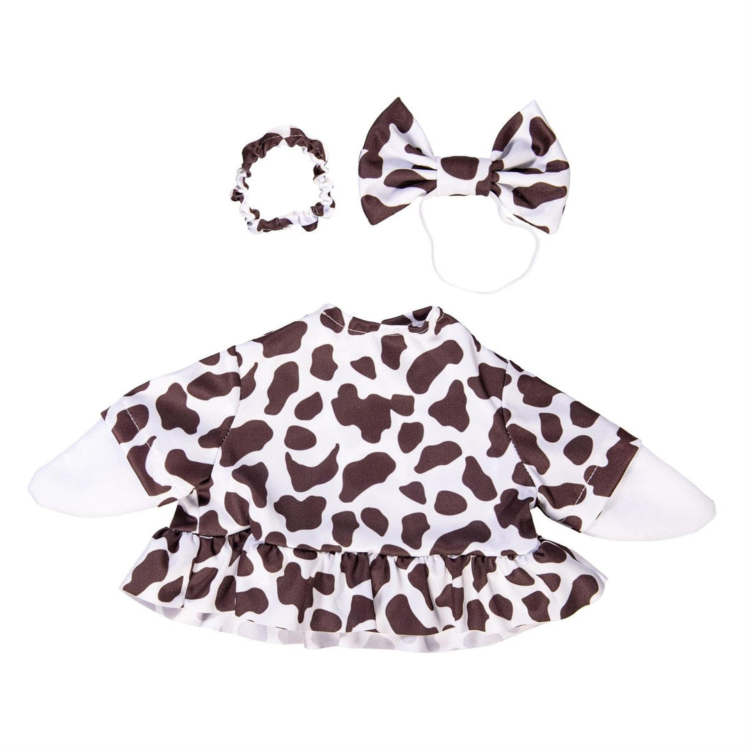 Cow Print Gown Porch Goose Outfit heartlandflags