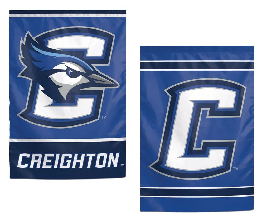 Creighton Blue Jays 2 Sided Garden Flag heartlandflags