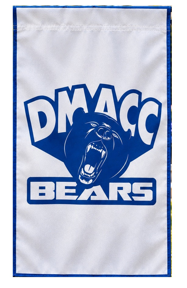 DMACC Bears 2 Sided Garden Flag Des Moines Area Community College heartlandflags