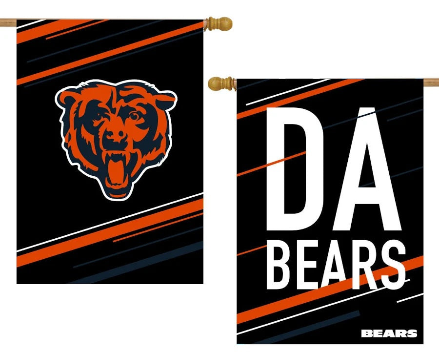 Da Bears 2 Sided Banner heartlandflags