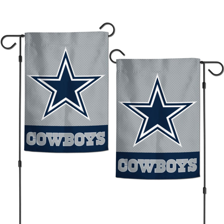 Dallas Cowboys 2 Sided Embroidered Garden Flag heartlandflags