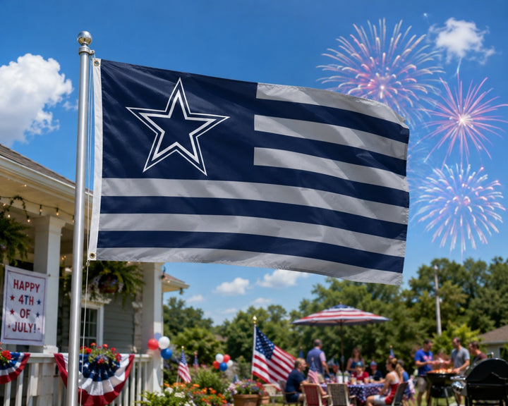 Dallas Cowboys Americana 3x5 Flag heartlandflags