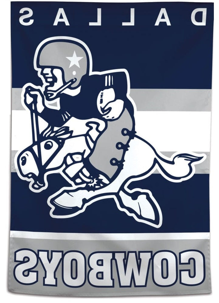 Dallas Cowboys Banner Vintage Retro Logo Flag heartlandflags