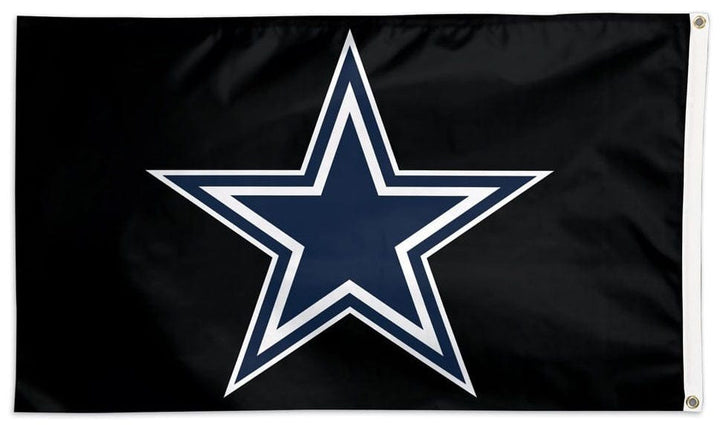 Dallas Cowboys Flag 3x5 Black heartlandflags