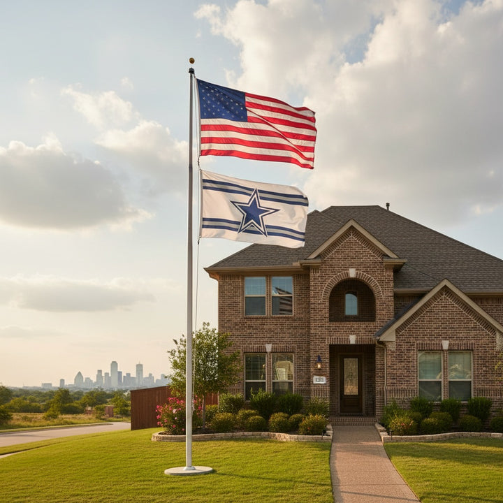 Dallas Cowboys Flag 3x5 Color Rush heartlandflags