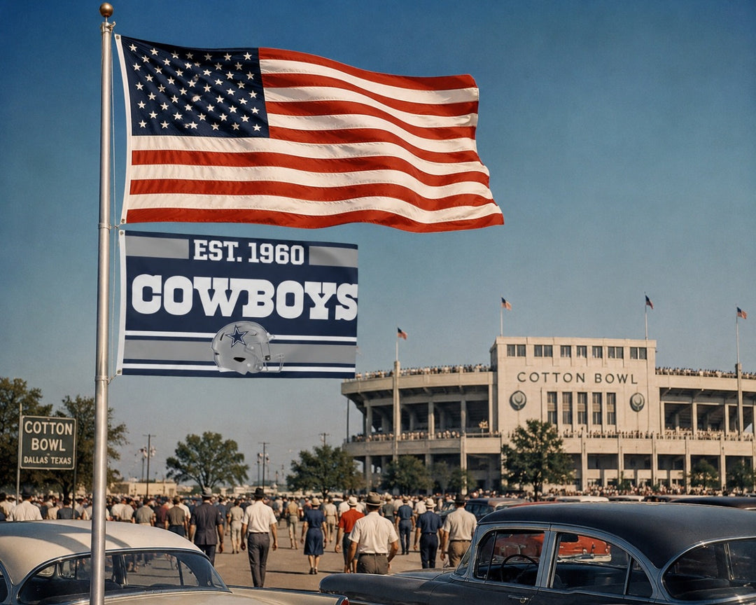 Dallas Cowboys Flag 3x5 Est 1960