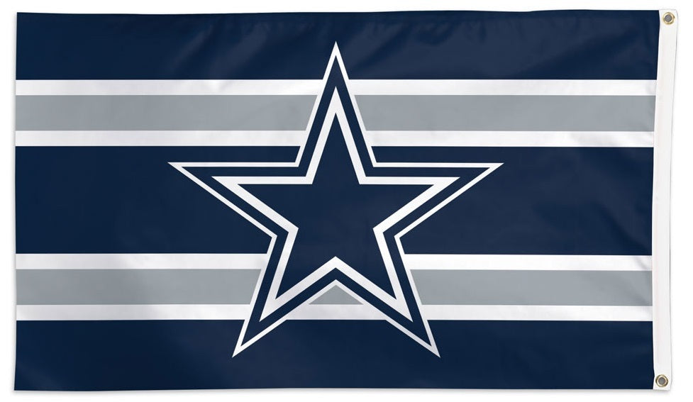 Dallas Cowboys Flag 3x5 Home Stripe heartlandflags