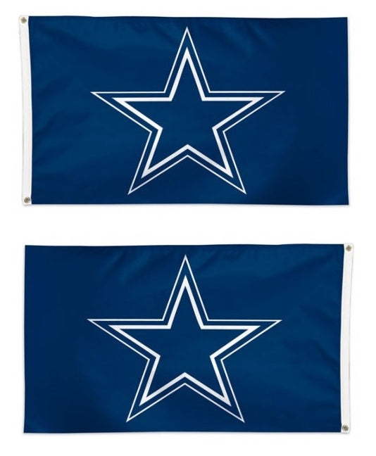 Dallas Cowboys Flag 3x5 Navy Logo heartlandflags