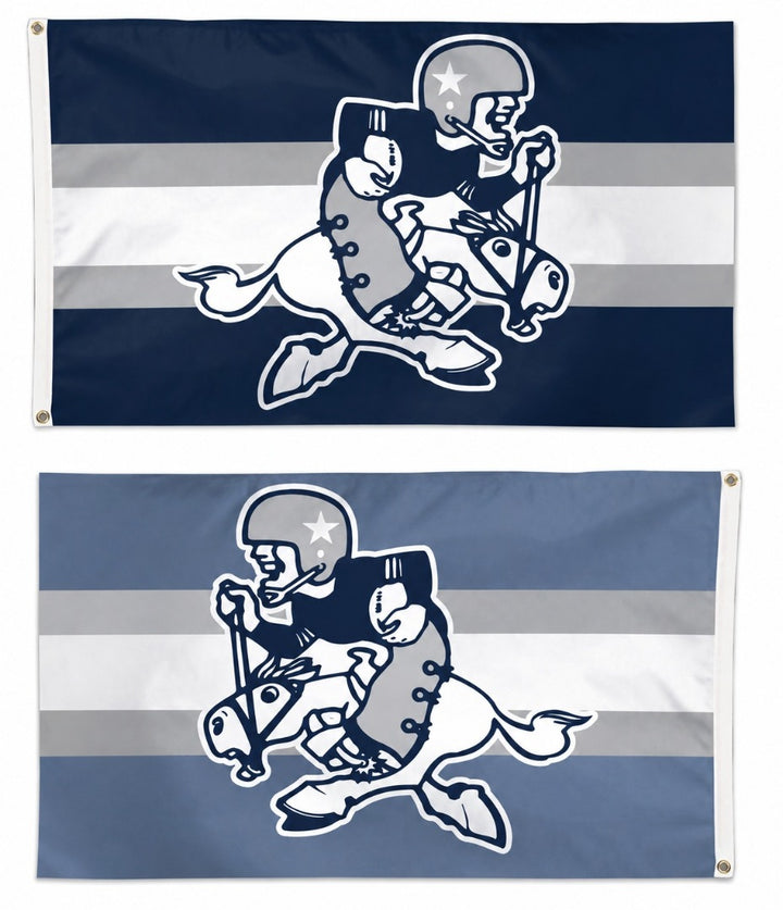 Dallas Cowboys Retro Logo 3x5 Flag heartlandflags