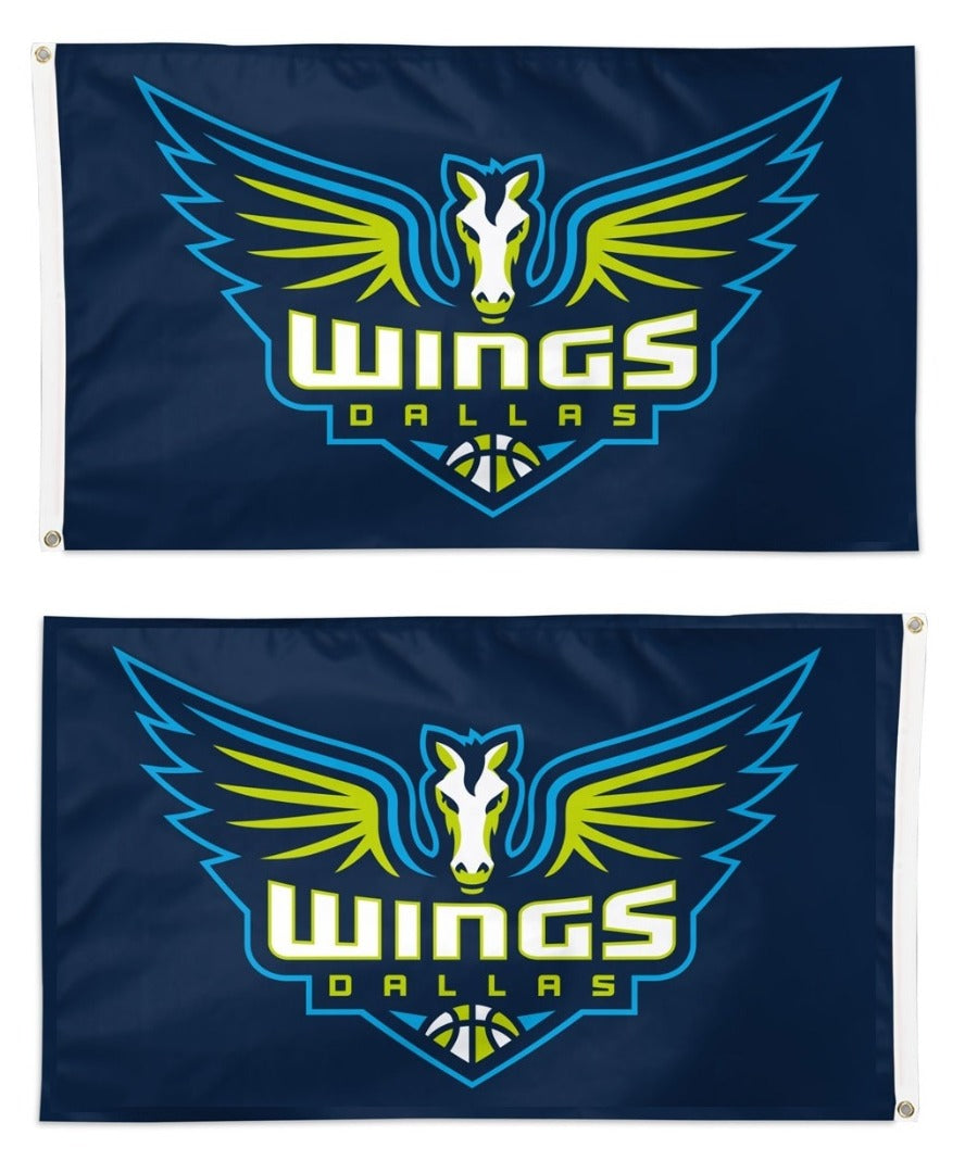 Dallas Wings 2 Sided 3x5 Flag heartlandflags