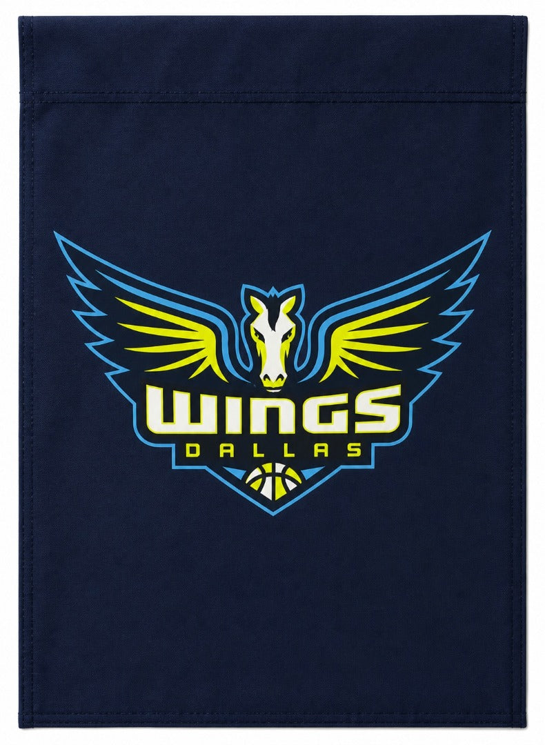 Dallas Wings 2 Sided Garden Flag heartlandflags