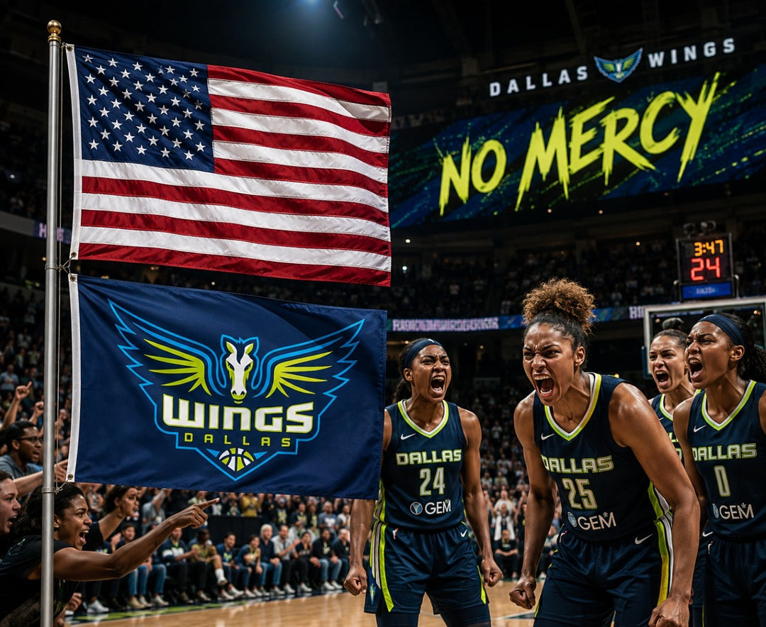 Dallas Wings 3x5 Flag heartlandflags