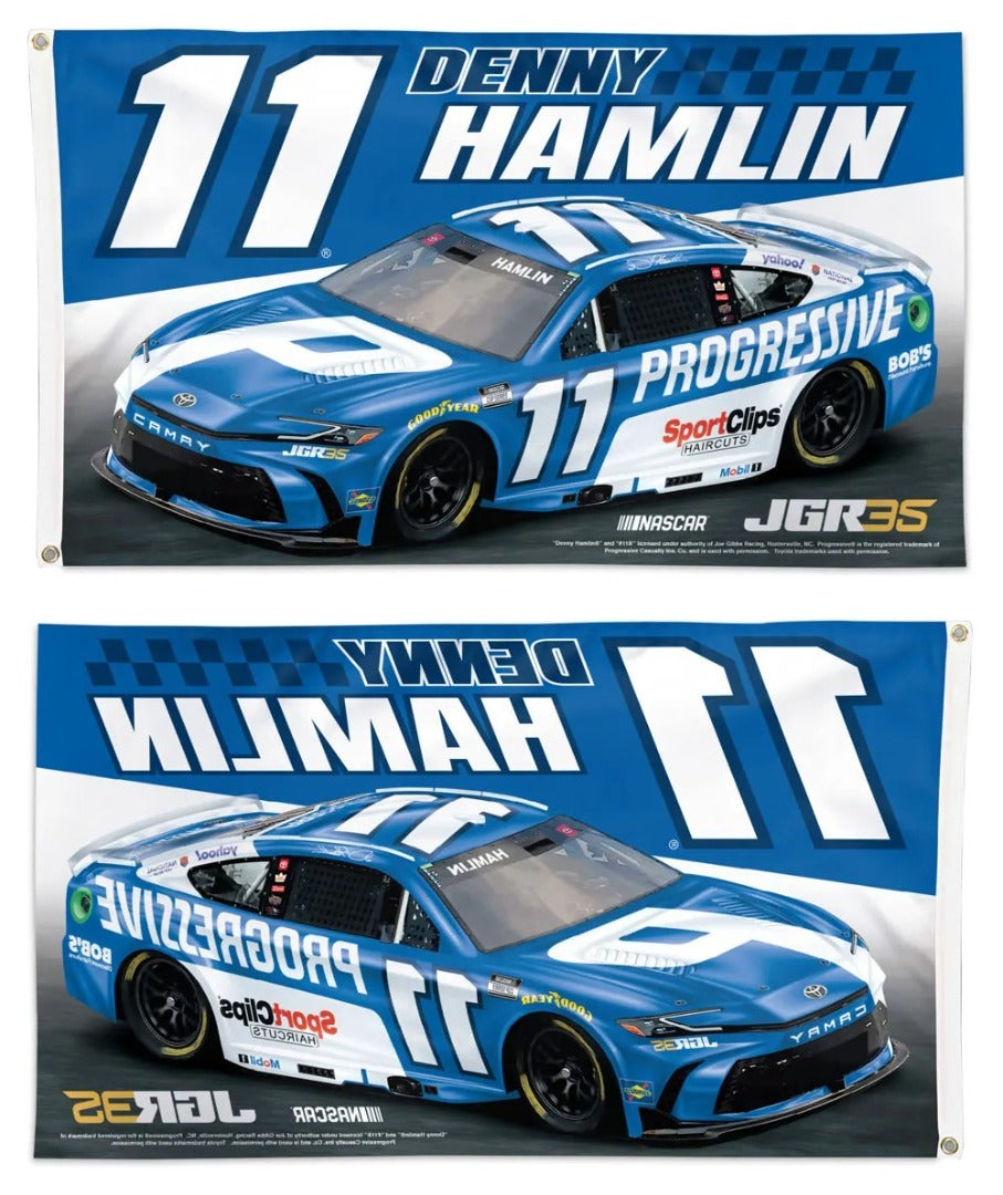 Denny Hamlin 3x5 Flag 2026 heartlandflags