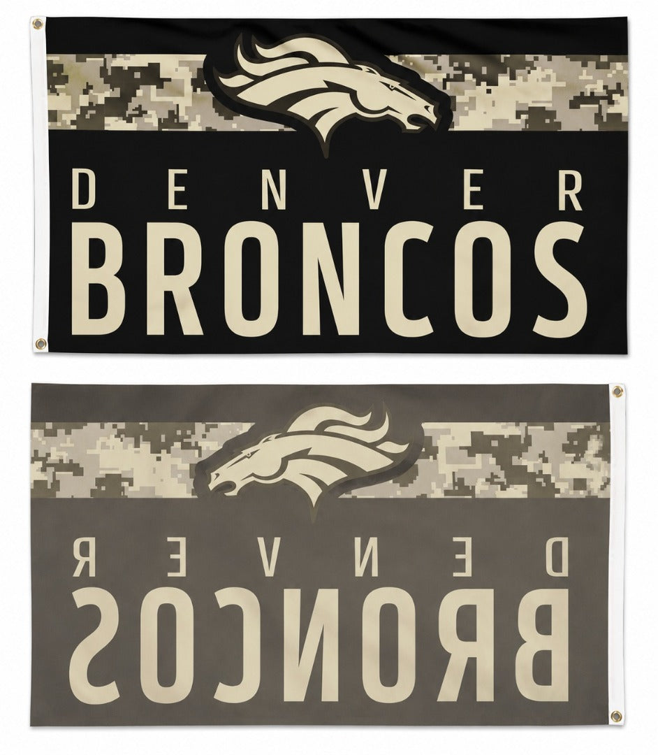 Denver Broncos Digi Camo Military 3x5 Flag heartlandflags