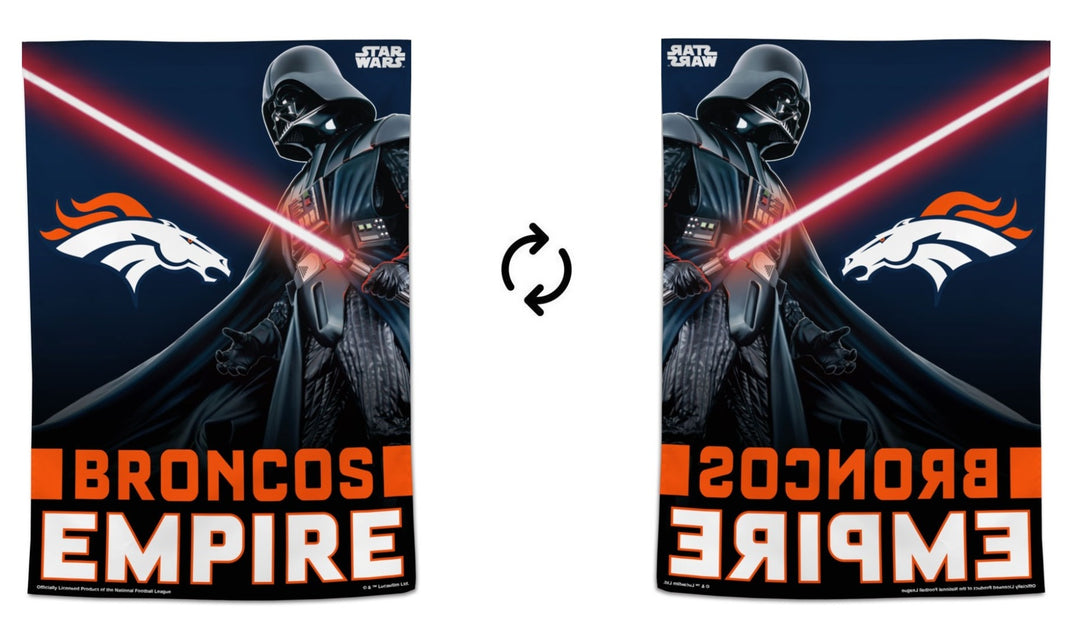Denver Broncos Empire Flag Star Wars House Banner heartlandflags