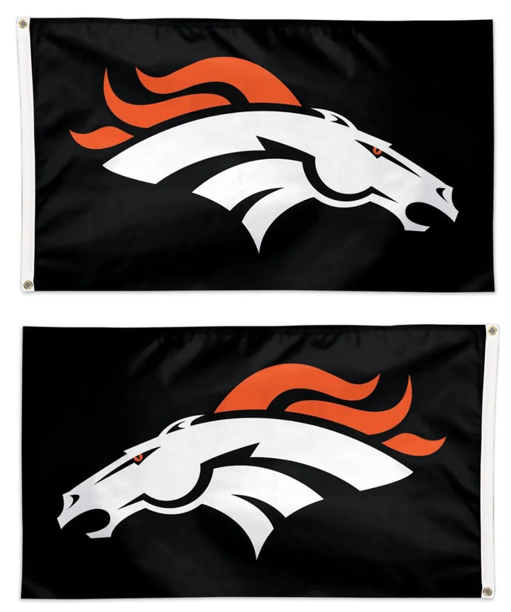 Denver Broncos Flag 3x5 Black heartlandflags