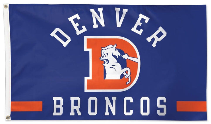 Denver Broncos Flag 3x5 Classic Logo heartlandflags