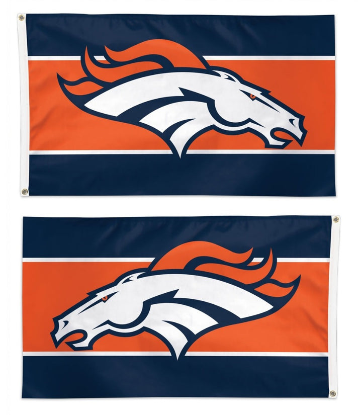 Denver Broncos Flag 3x5 Home Stripe heartlandflags