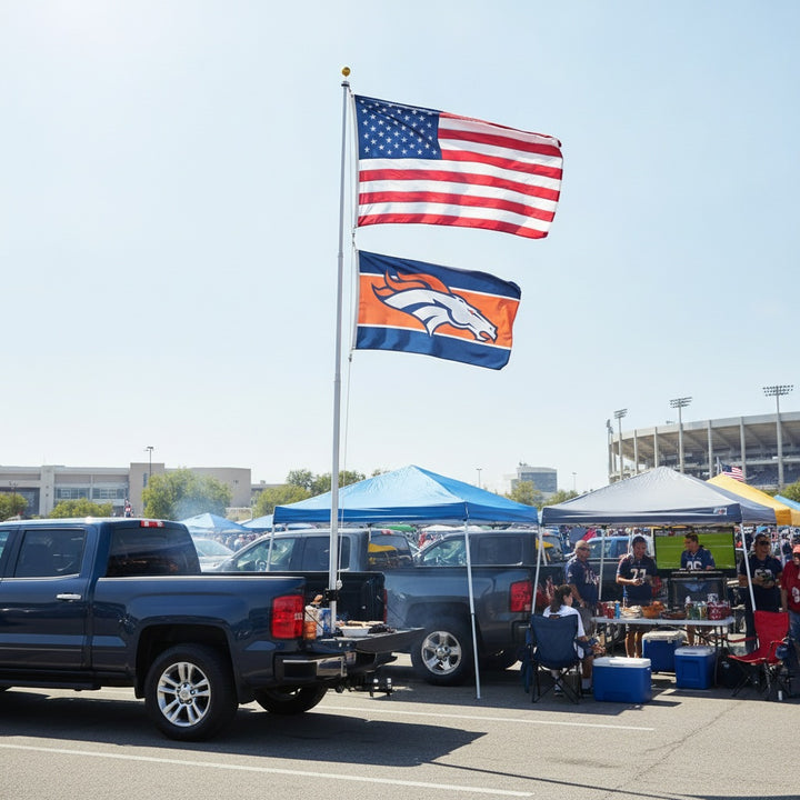 Denver Broncos Flag 3x5 Home Stripe heartlandflags