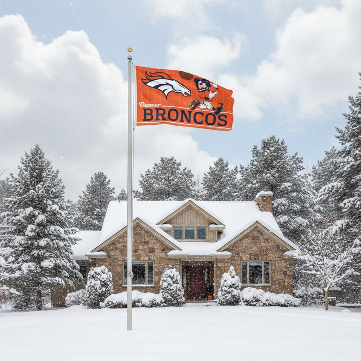 Denver Broncos Flag 3x5 Mickey Mouse Football heartlandflags