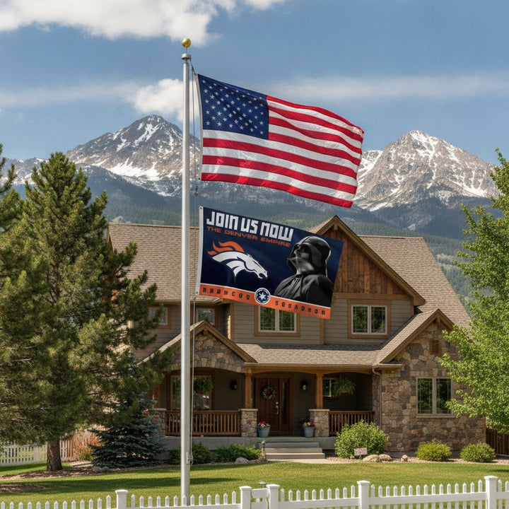 Denver Broncos Squadron 3x5 Flag | Star Wars heartlandflags