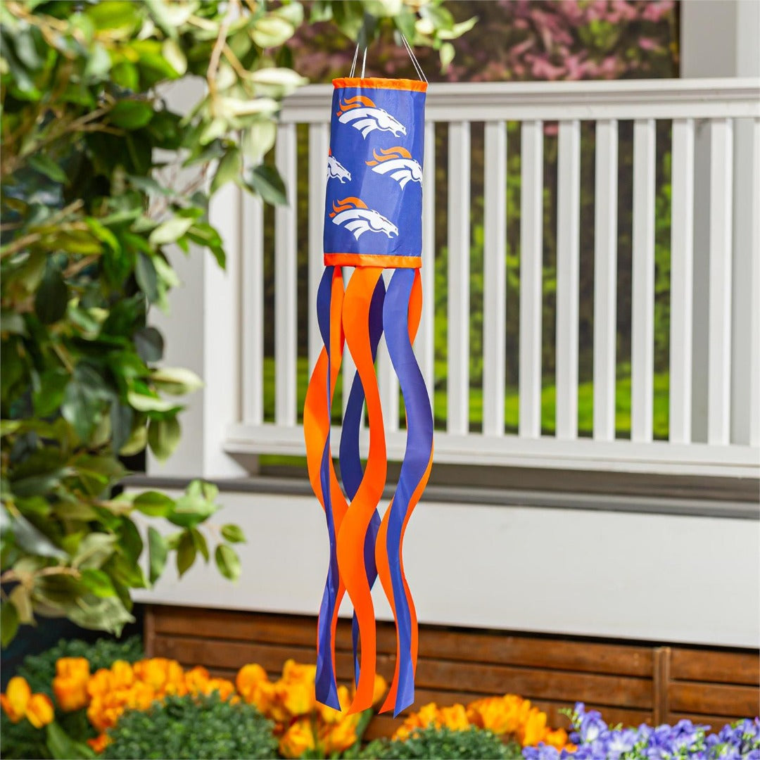 Denver Broncos Windsock 40 Inches Long heartlandflags
