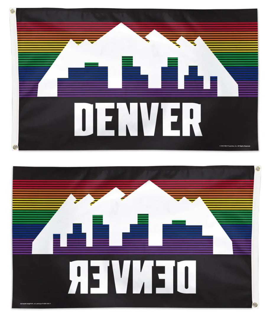 Denver Nuggets 2025 City Edition 3x5 Flag heartlandflags