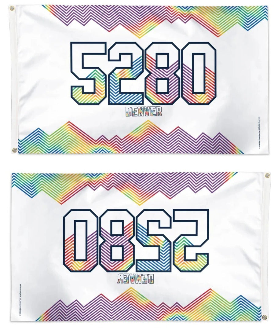Denver Nuggets City Edition Flag 3x5 heartlandflags