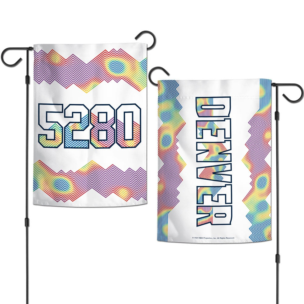 Denver Nuggets City Garden Flag 2 Sided heartlandflags