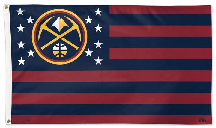 Denver Nuggets Flag 3x5 Americana NBA Stars Stripes heartlandflags