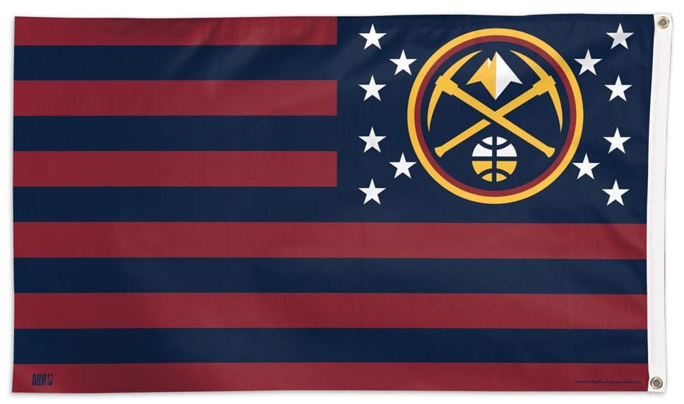 Denver Nuggets Flag 3x5 Americana NBA Stars Stripes heartlandflags