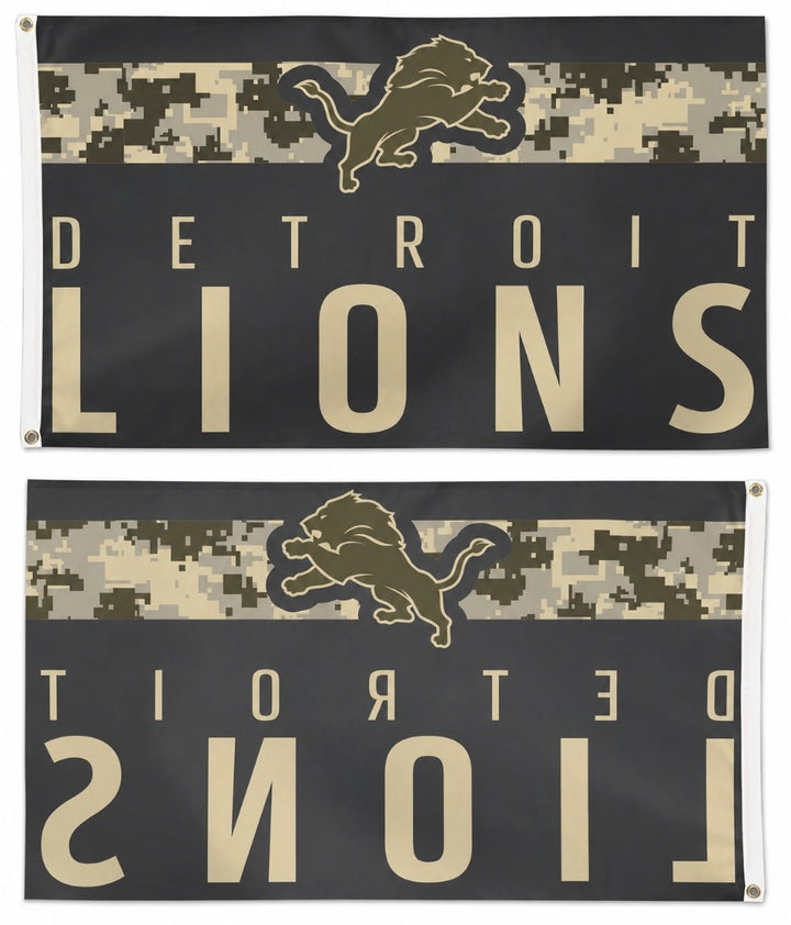 Detroit Lions Digi Camo 3x5 Flag heartlandflags