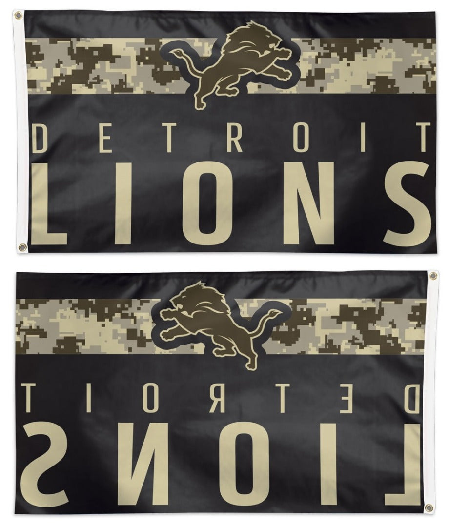 Detroit Lions Flag 3x5 Digi Camo heartlandflags