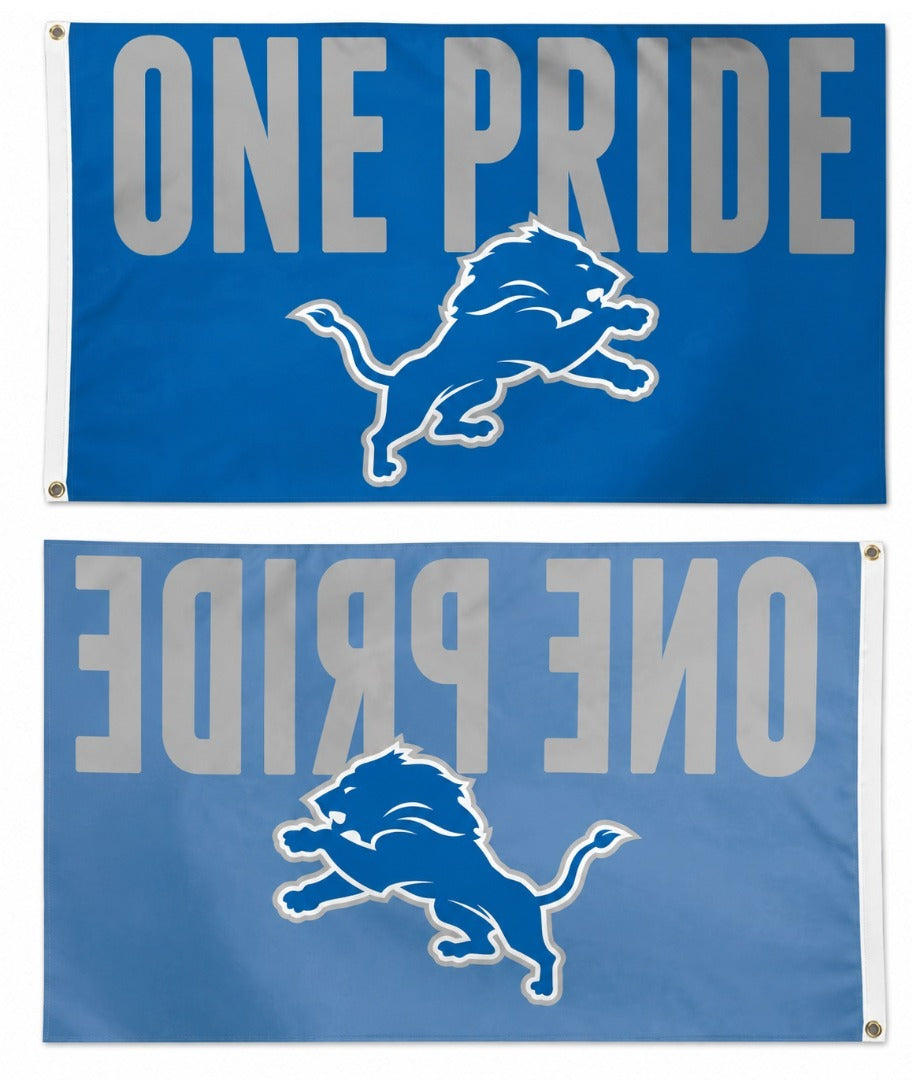 Detroit Lions One Pride 3x5 Flag heartlandflags