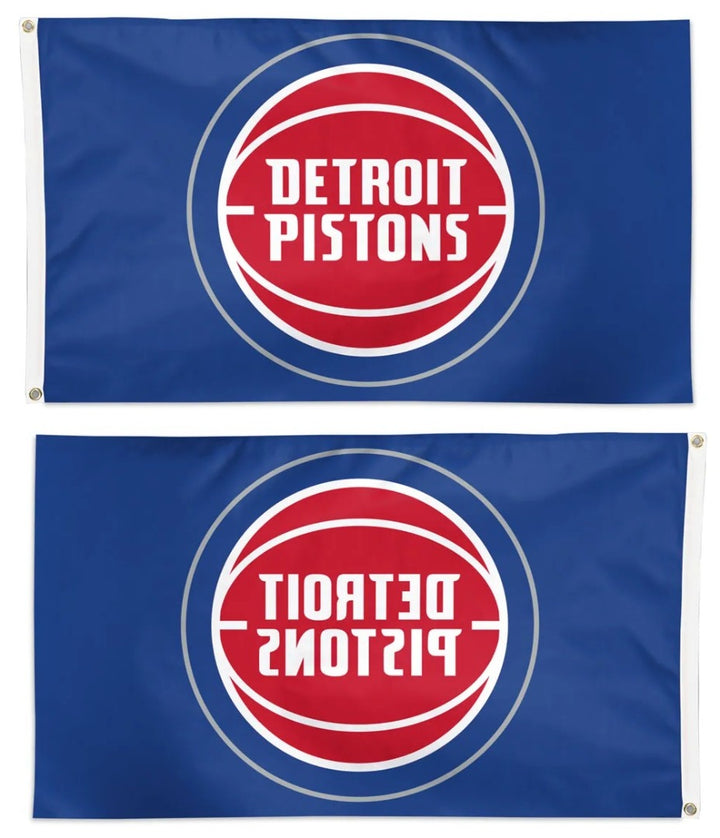 Detroit Pistons 3x5 Blue Flag