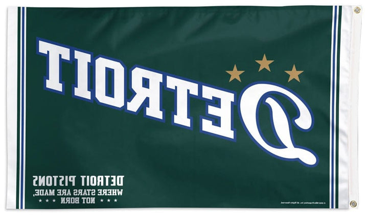 Detroit Pistons Flag 3x5 City Logo 2023 heartlandflags