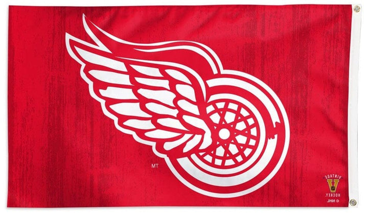 Detroit Red Wings Flag 3x5 Vintage Logo heartlandflags