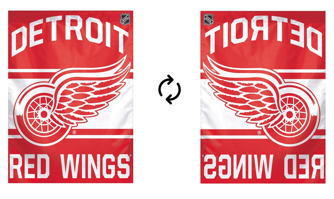 Detroit Red Wings Flag Vertical House Banner heartlandflags