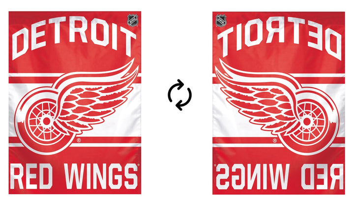 Detroit Red Wings Flag Vertical House Banner heartlandflags