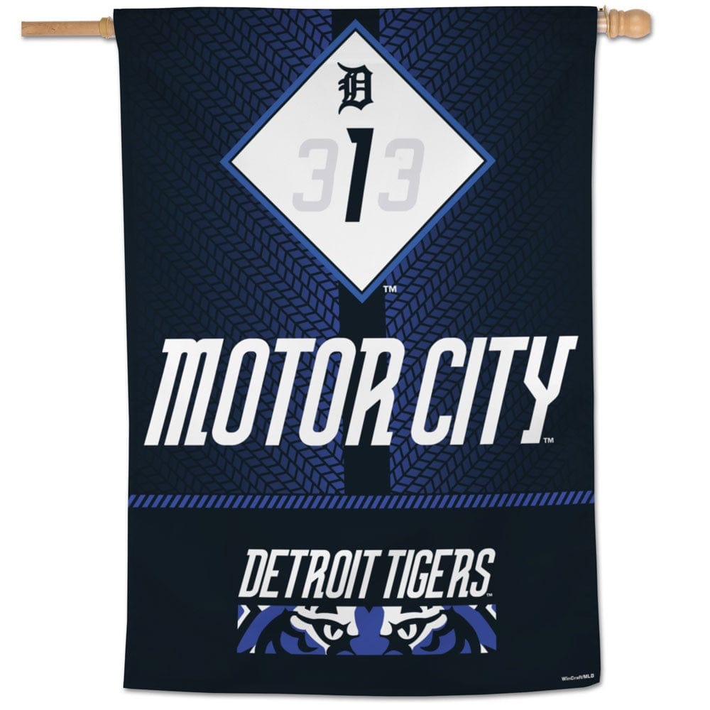 Detroit Tigers Banner City Connect Flag heartlandflags