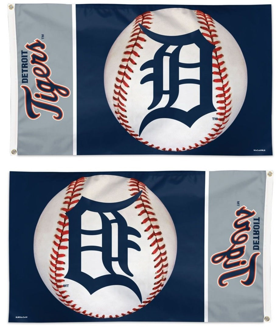 Detroit Tigers Flag 3x5 Baseball Logo heartlandflags