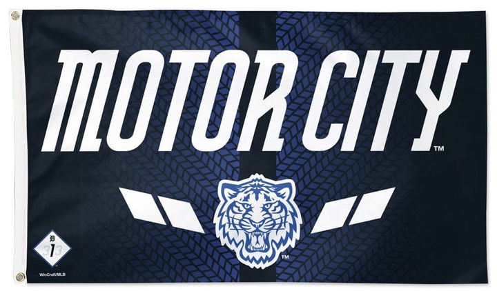 Detroit Tigers Flag 3x5 City Connect Logo heartlandflags