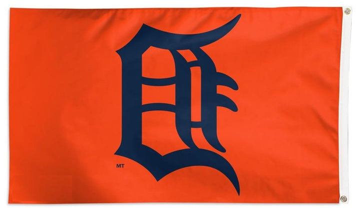 Detroit Tigers Flag 3x5 Orange heartlandflags