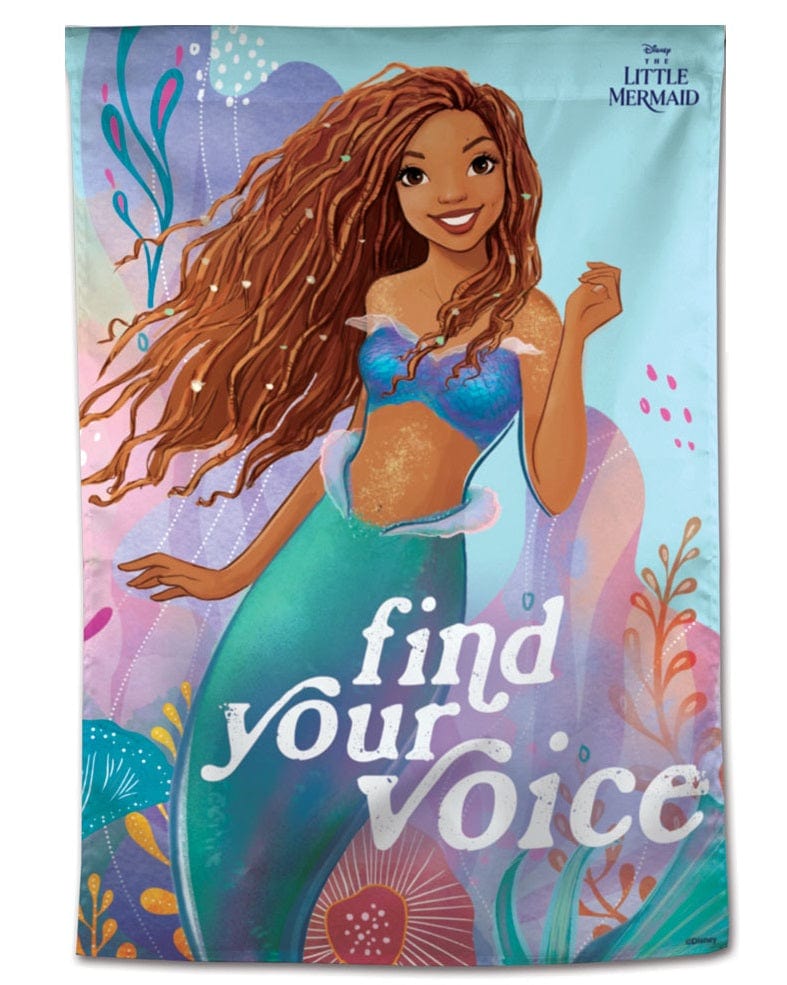 Disney Little Mermaid Banner Find Your Voice Ariel heartlandflags