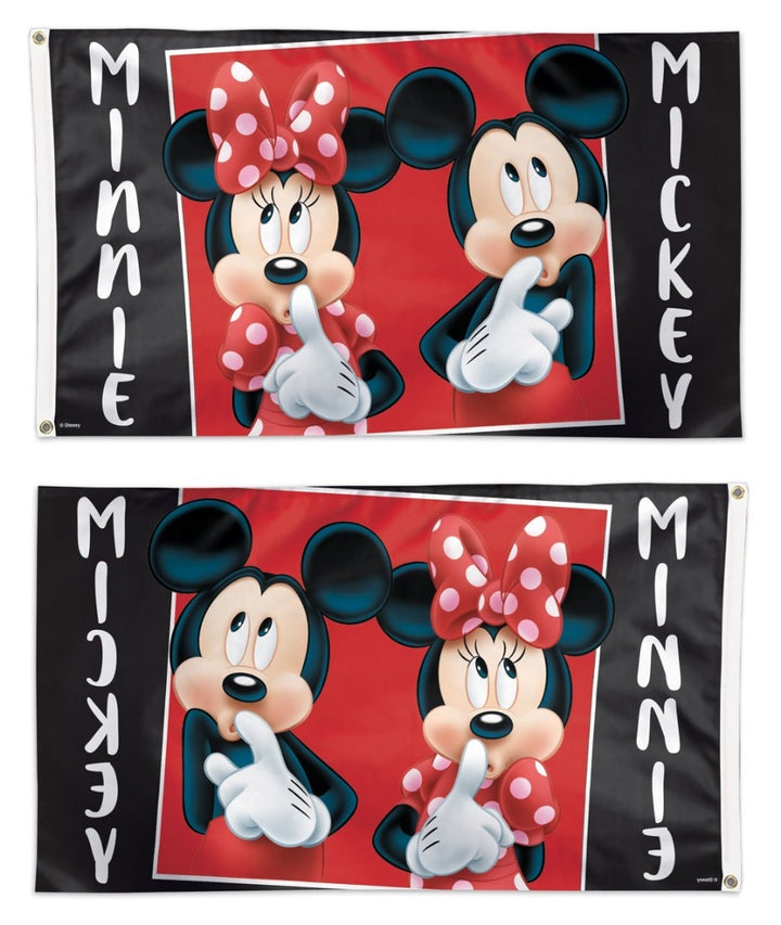 Disney Mickey and Minnie Mouse Flag 3x5 heartlandflags